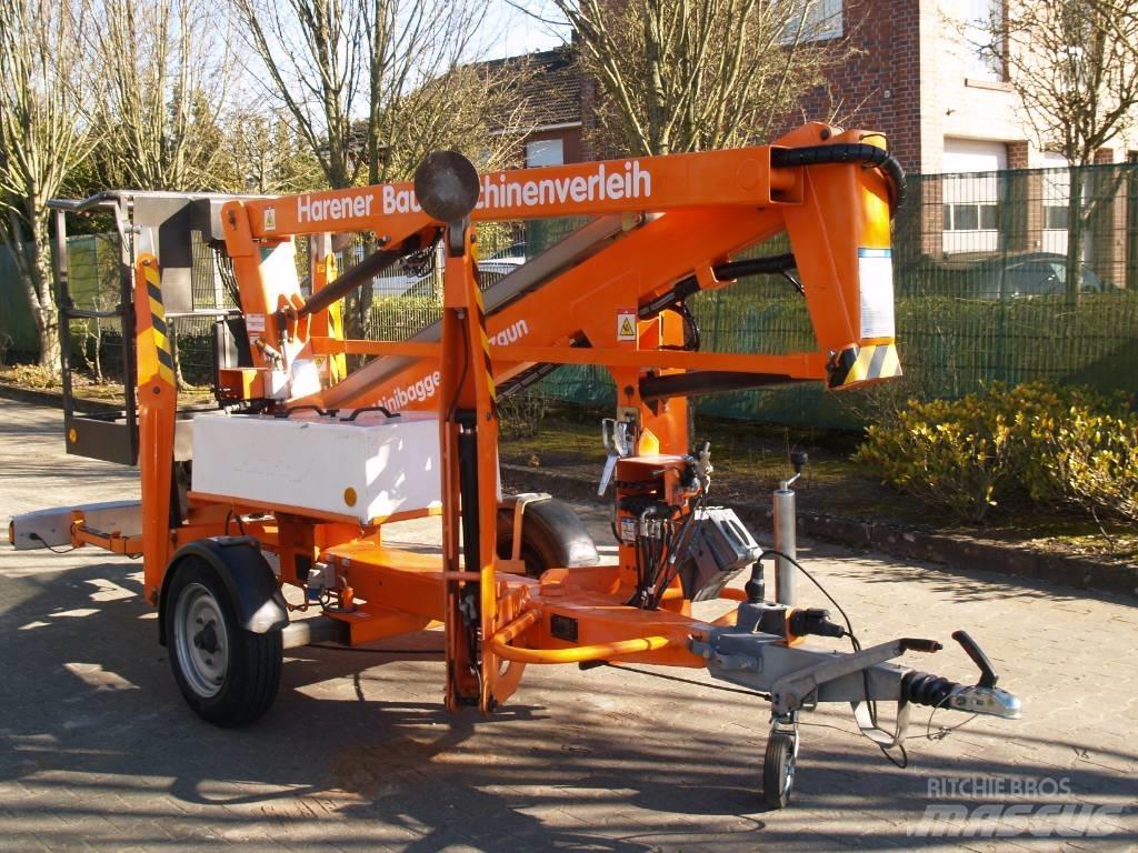 Niftylift 120 T Trailer mounted platforms