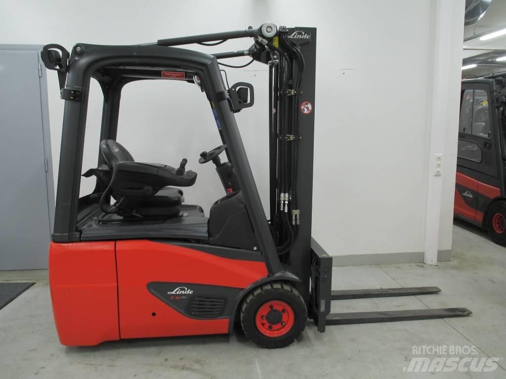 Linde E 16 C-02 Electric forklift trucks