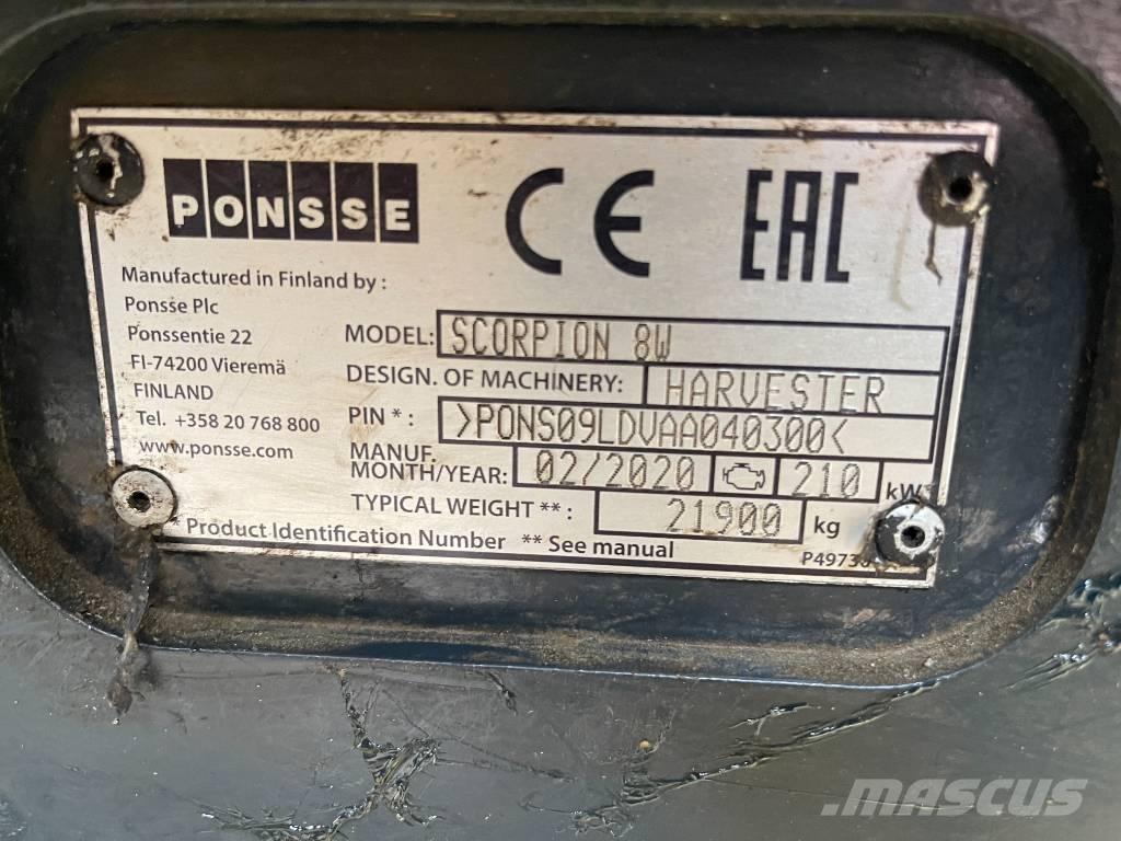 Ponsse Scorpion Harvesters