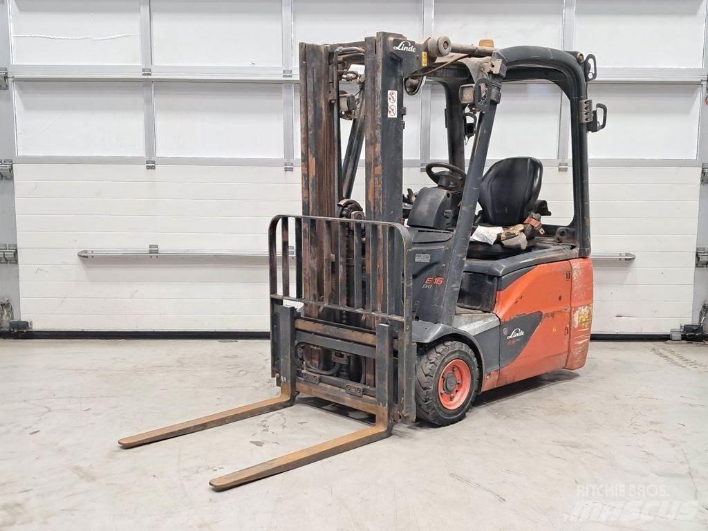 Linde E16C-02 Electric forklift trucks