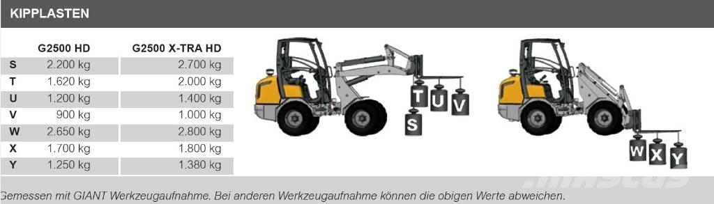 GiANT G 2500 X-Tra Wheel loaders