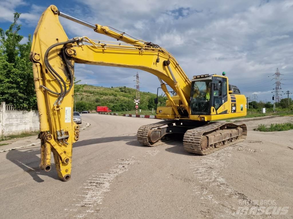 Komatsu PC 360 Crawler excavators