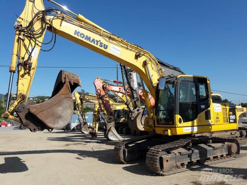 Komatsu PC190NLC-8 Crawler excavators
