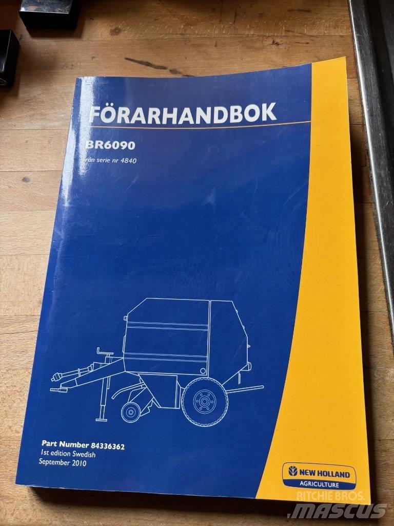New Holland BR 6090 Round balers