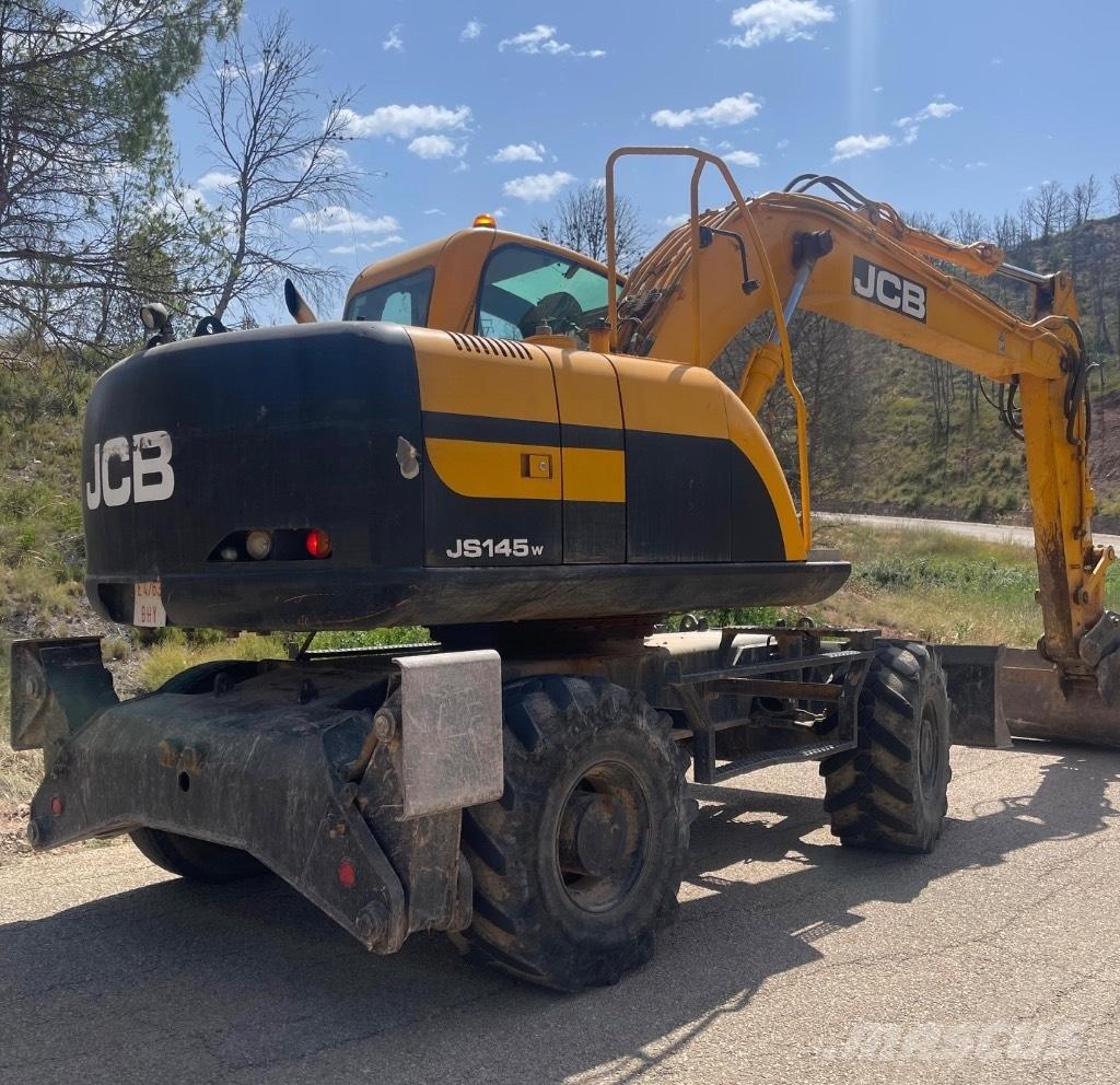 JCB JS 145 W Wheeled excavators