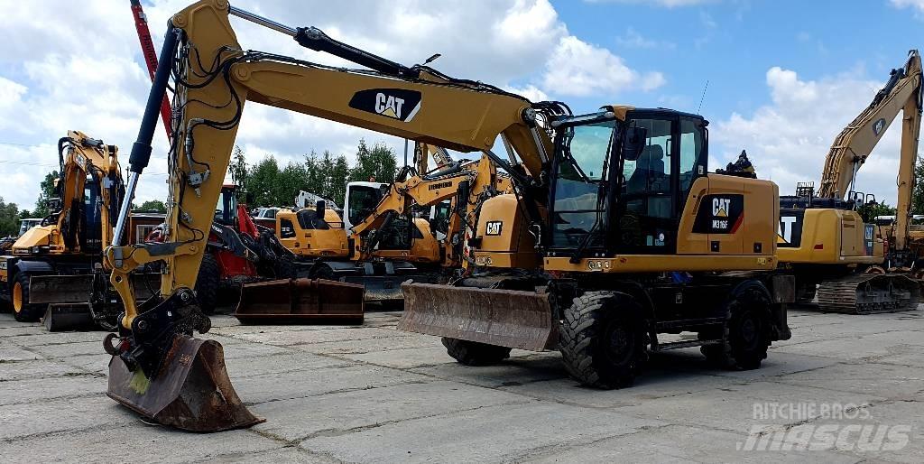 CAT M316F Wheeled excavators
