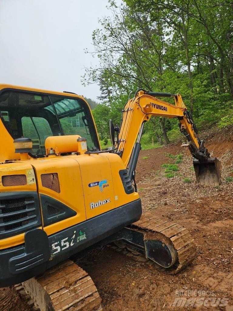 Hyundai Robex 55 Mini excavators < 7t (Mini diggers)
