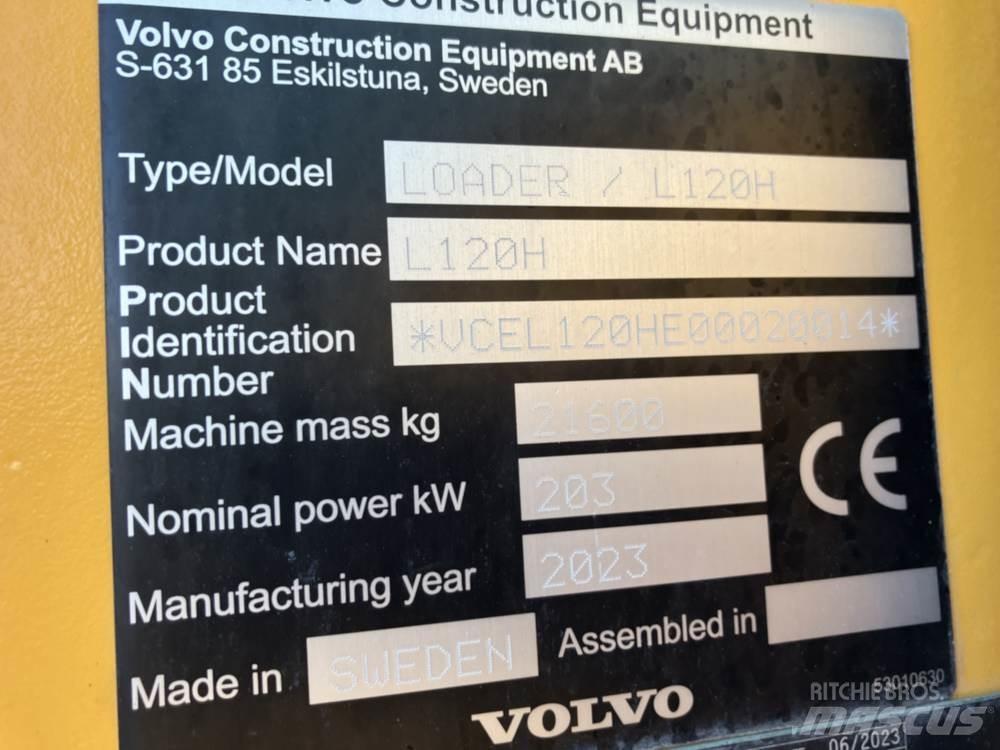 Volvo L120H Wheel loaders