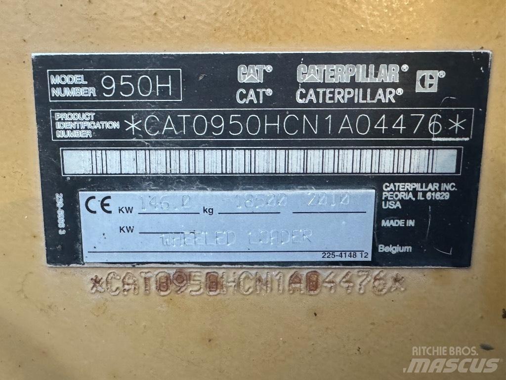 CAT 950H Wheel loaders