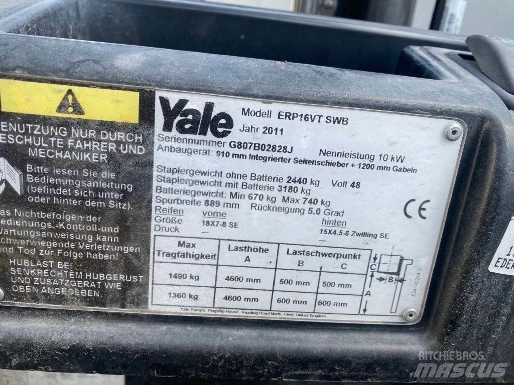 Yale ERP 16VT Electric forklift trucks