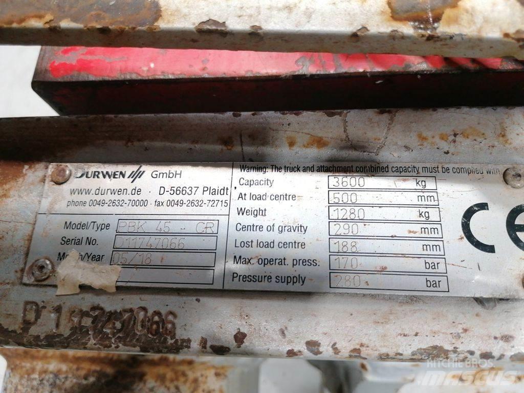 Durwen PBK 45 - CR Bale clamps