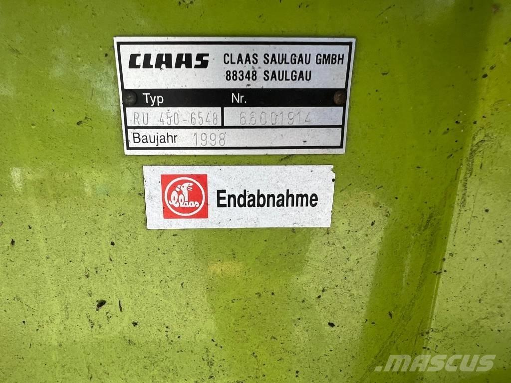 CLAAS RU 450 Forage harvesters