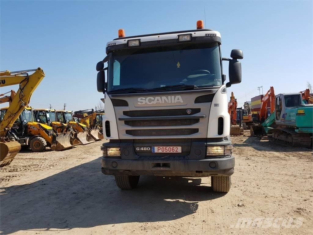 Scania G480 8x4 Skip bin truck