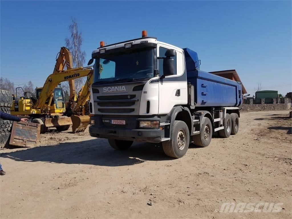 Scania G480 8x4 Skip bin truck