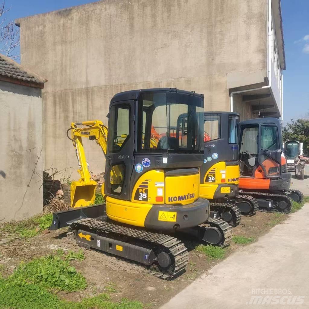 Komatsu PC 35 Crawler excavators