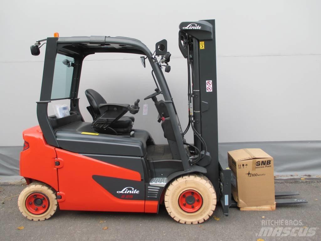 Linde E25S Electric forklift trucks