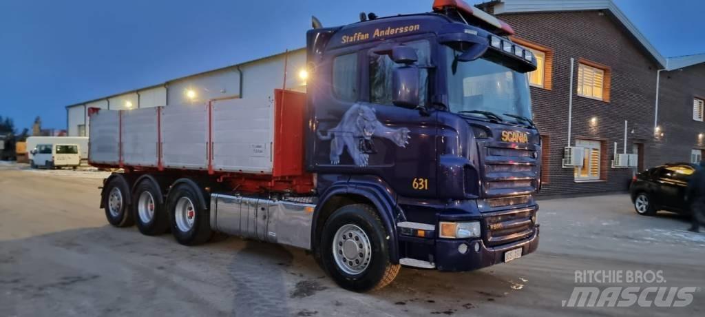 Scania R 500 8X4 Skip bin truck