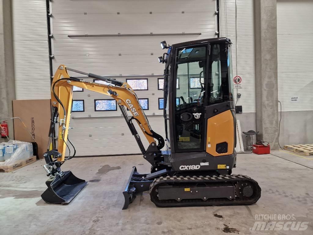 CASE CX 18 D Mini excavators < 7t (Mini diggers)
