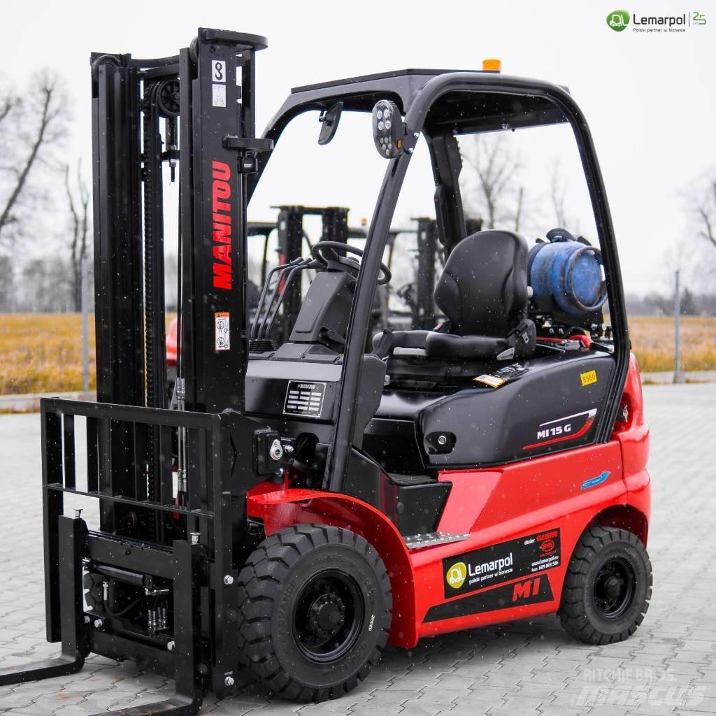 Manitou MI 15 G LPG trucks