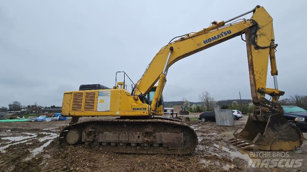 Komatsu PC600 LC-7 Crawler excavators