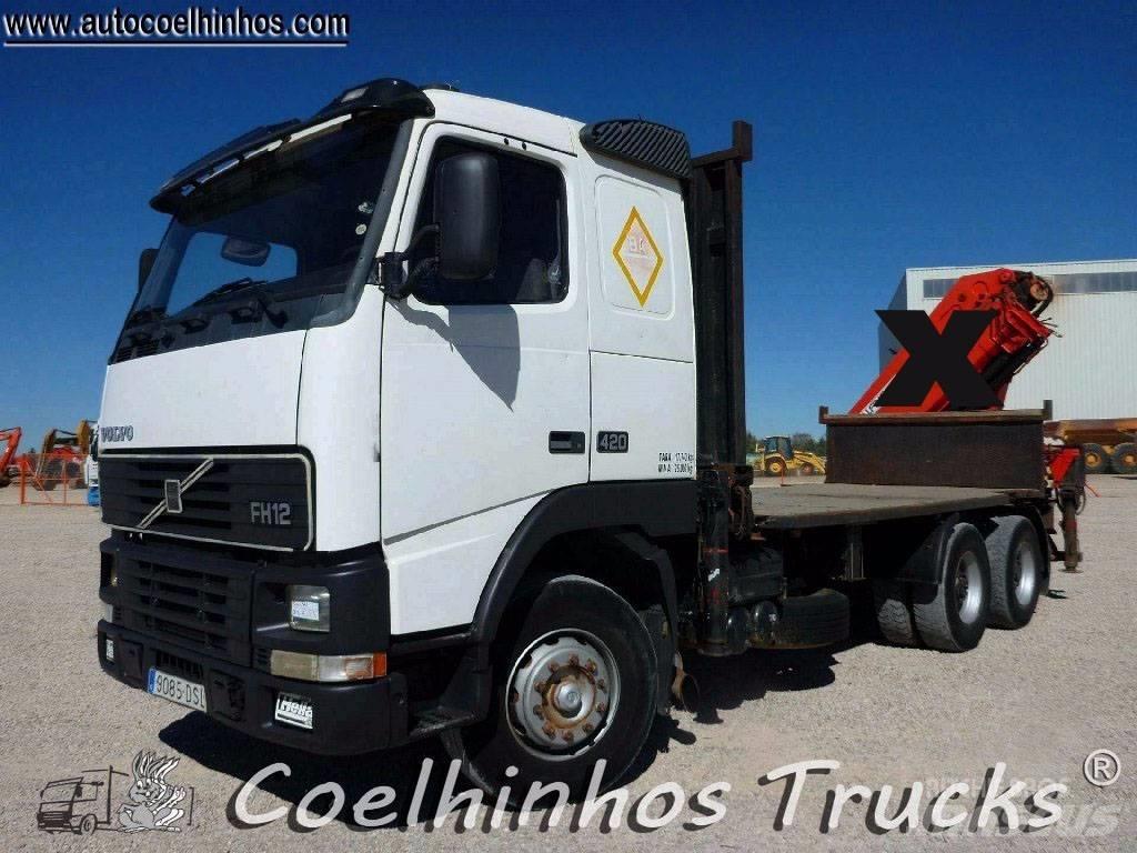 Volvo FH12 420 6x4 Flatbed / Dropside trucks