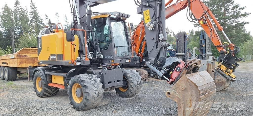 Volvo EWR 150 E Wheeled excavators