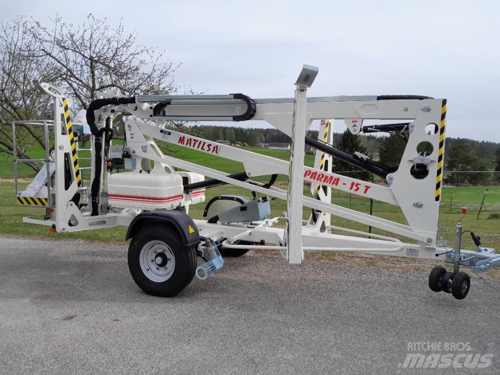 Matilsa Parma 15t Trailer mounted platforms