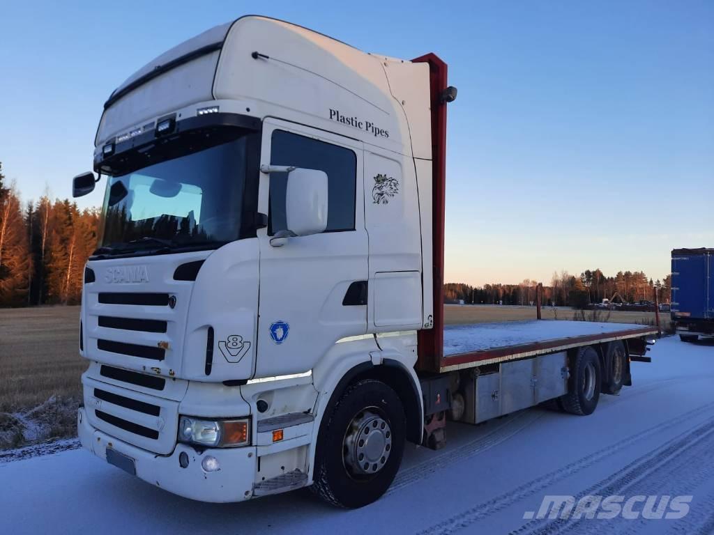 Scania R 560 Flatbed / Dropside trucks