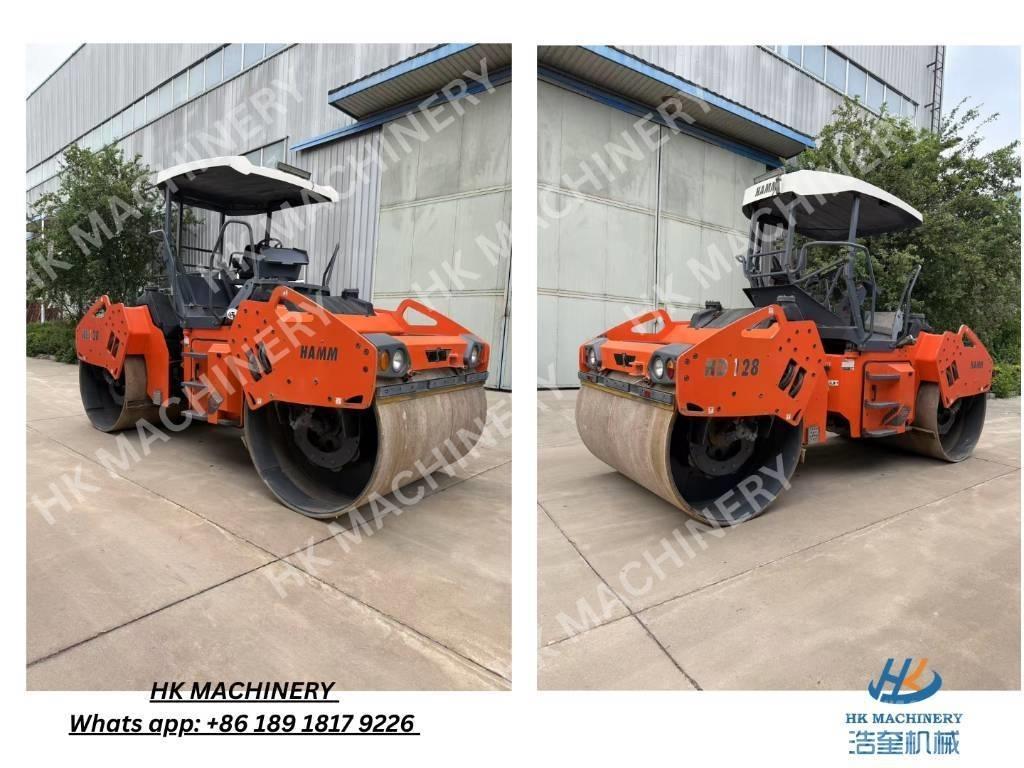 Hamm HD128 Twin drum rollers