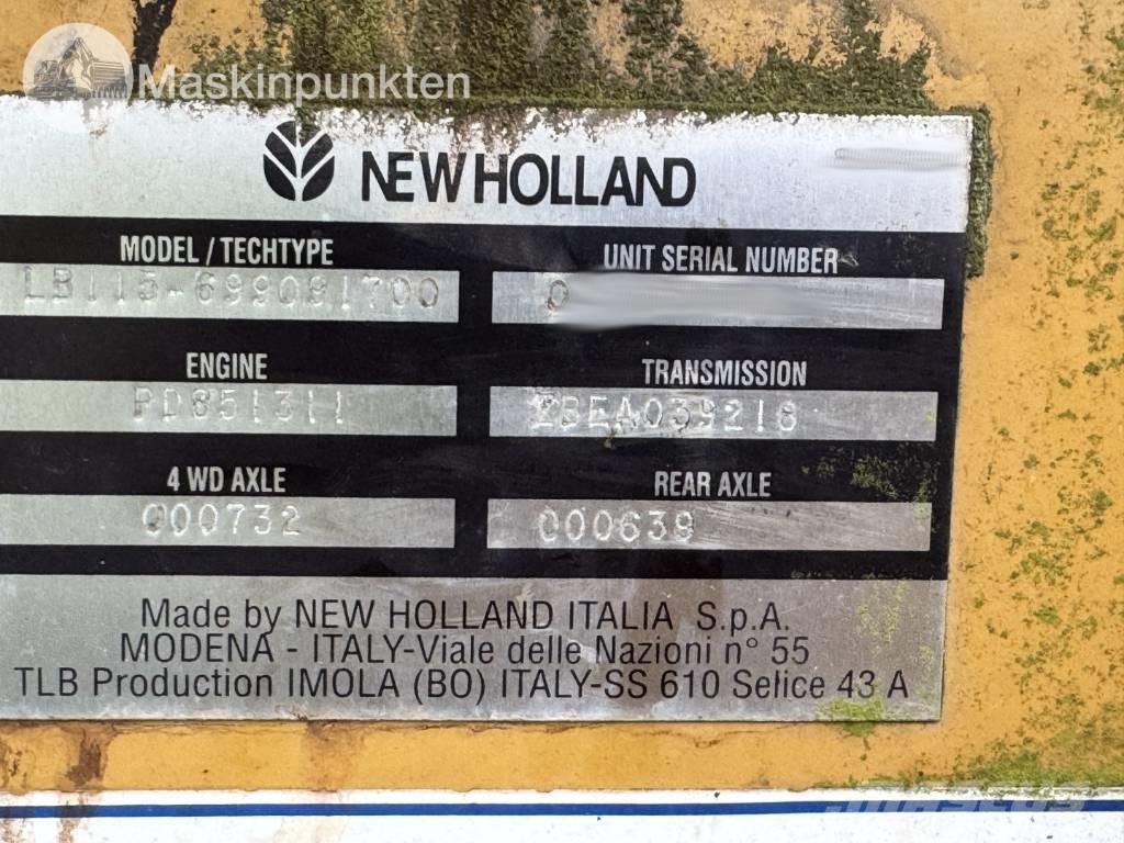 New Holland LB 115 Backhoe