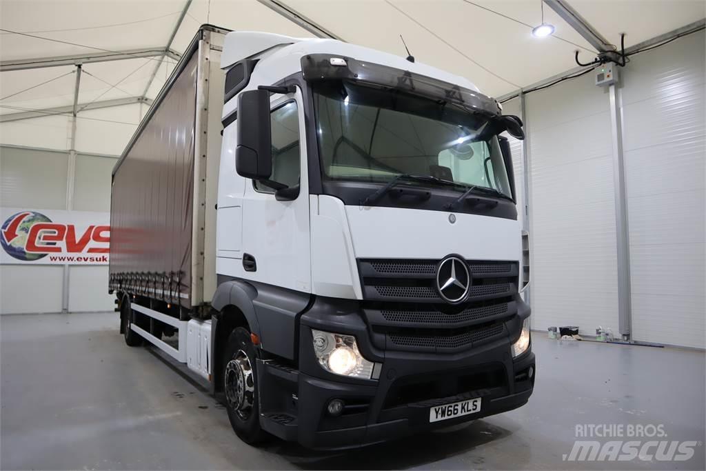 Mercedes-Benz ACTROS 1824 Curtain sider trucks