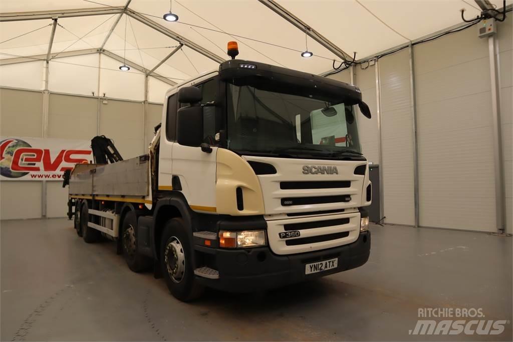 Scania P360 DROPSIDE REAR Rough terrain cranes