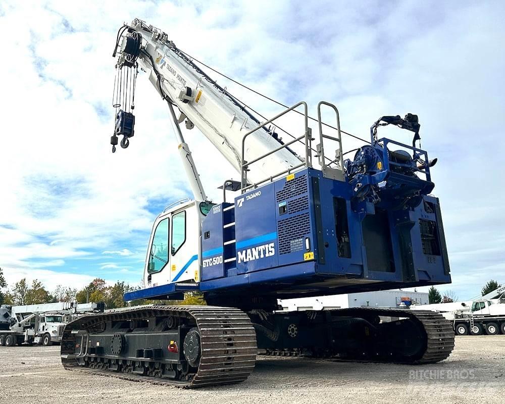Mantis GTC-500 Track mounted cranes