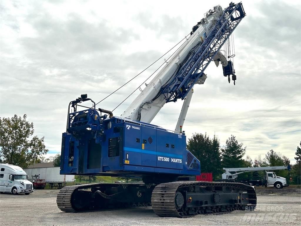 Mantis GTC-500 Track mounted cranes