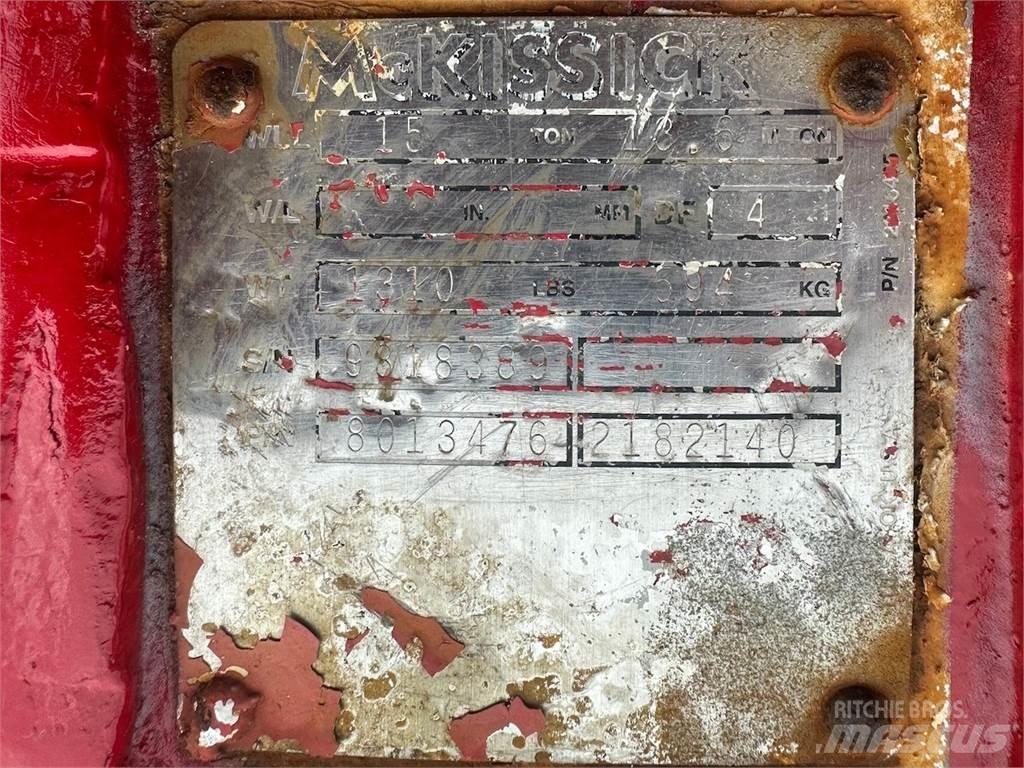  McKissick Crane parts and equipment