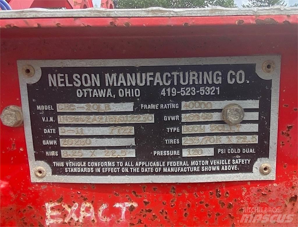 Nelson CBC-20LB Dollies and Dolly Trailers