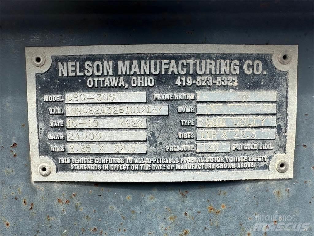 Nelson CBC-30S Dollies and Dolly Trailers