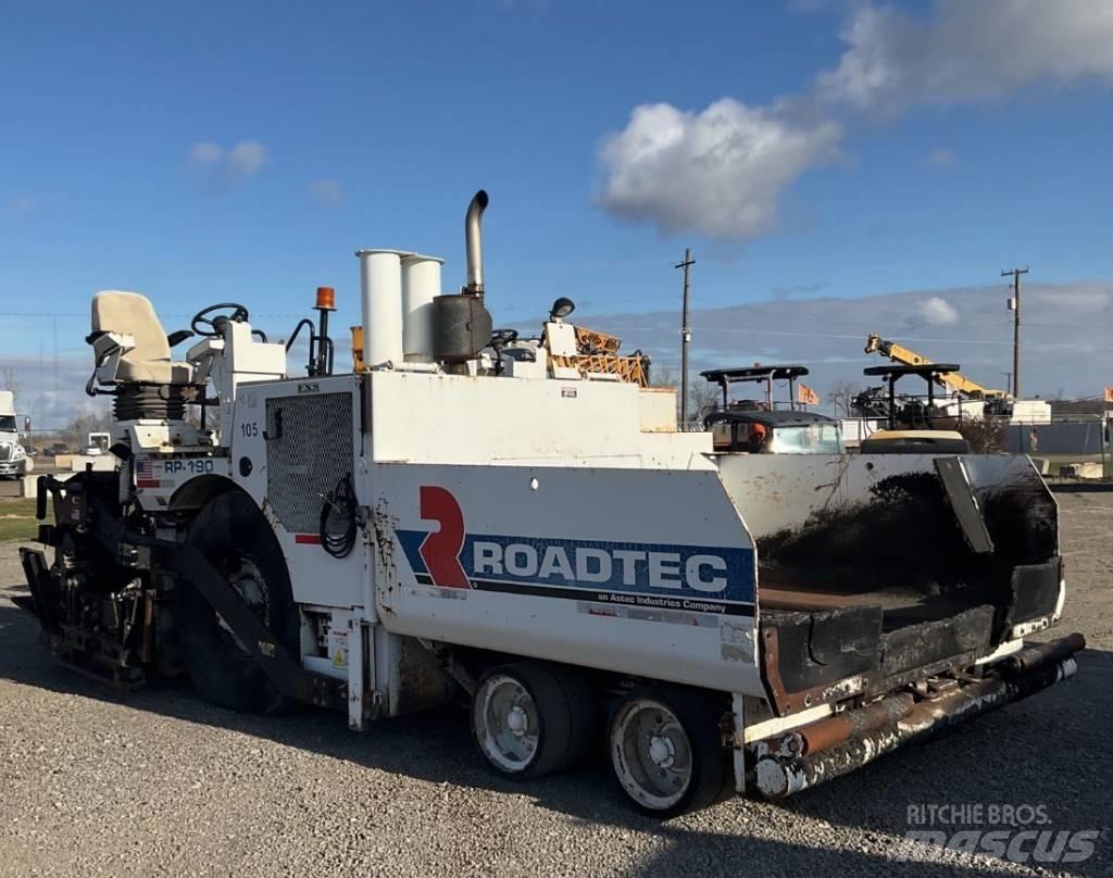 Roadtec RP190 Asphalt pavers