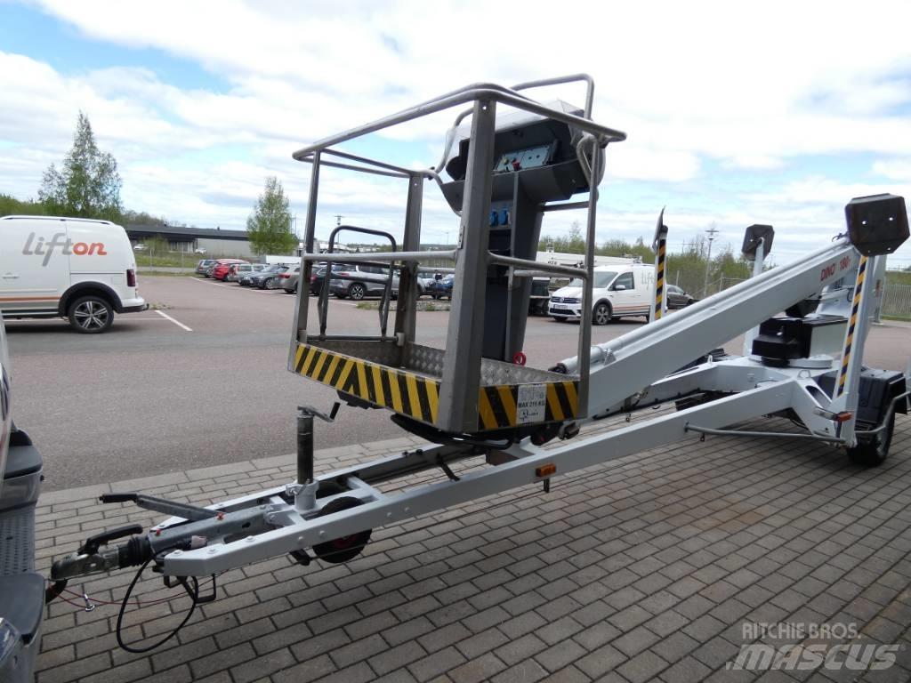 Dino 180 T  Skylift Trailer mounted platforms