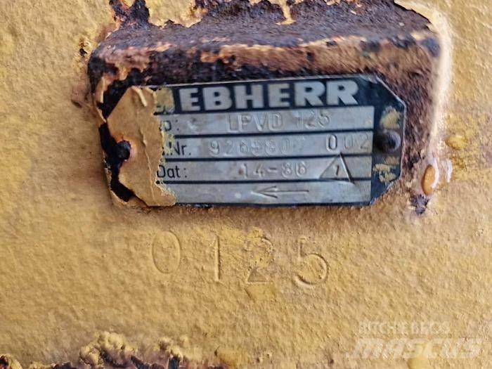 Liebherr D 906 T Other components