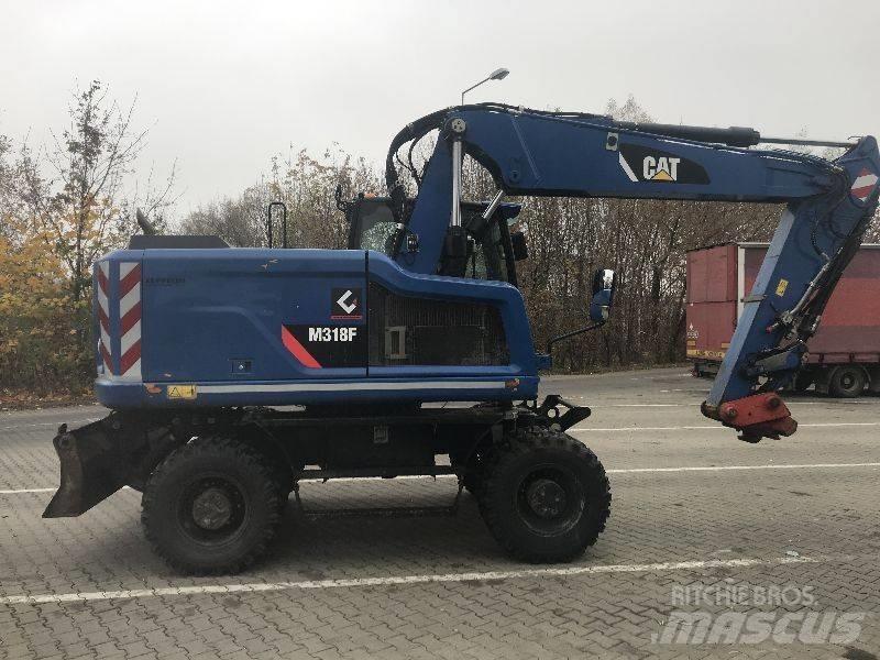 CAT M318F Wheeled excavators