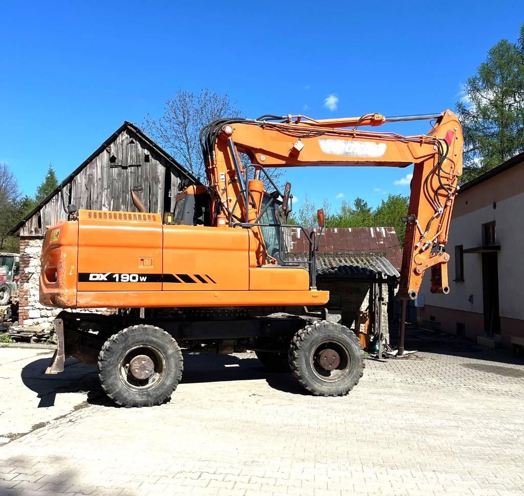 Doosan DX 190 W-3 Wheeled excavators