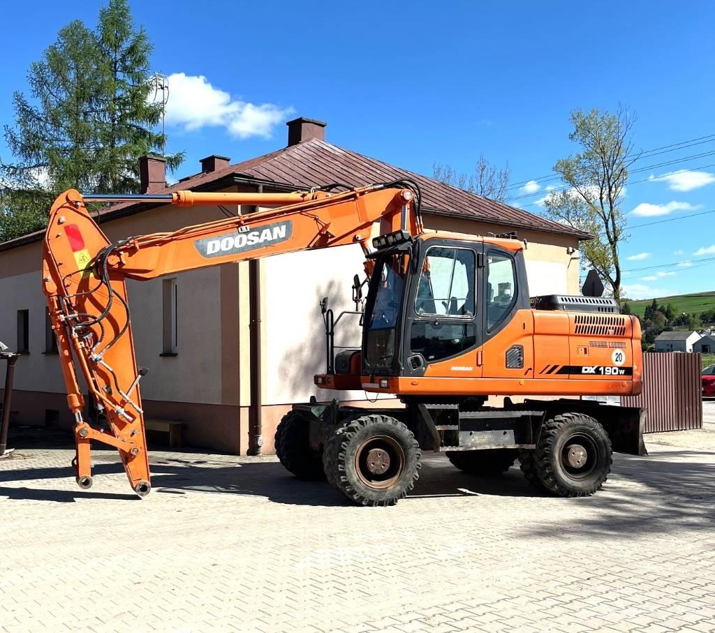 Doosan DX 190 W-3 Wheeled excavators