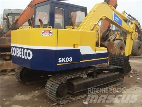 Kobelco SK03 Mini excavators < 7t (Mini diggers)