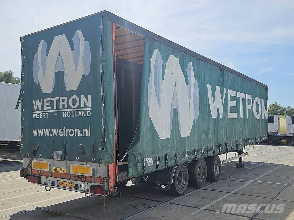 LAG O-3-39 01 MEGA Curtain sider semi-trailers