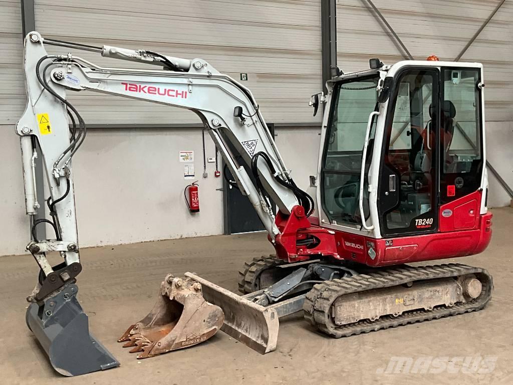 Takeuchi TB 240 Mini excavators < 7t (Mini diggers)