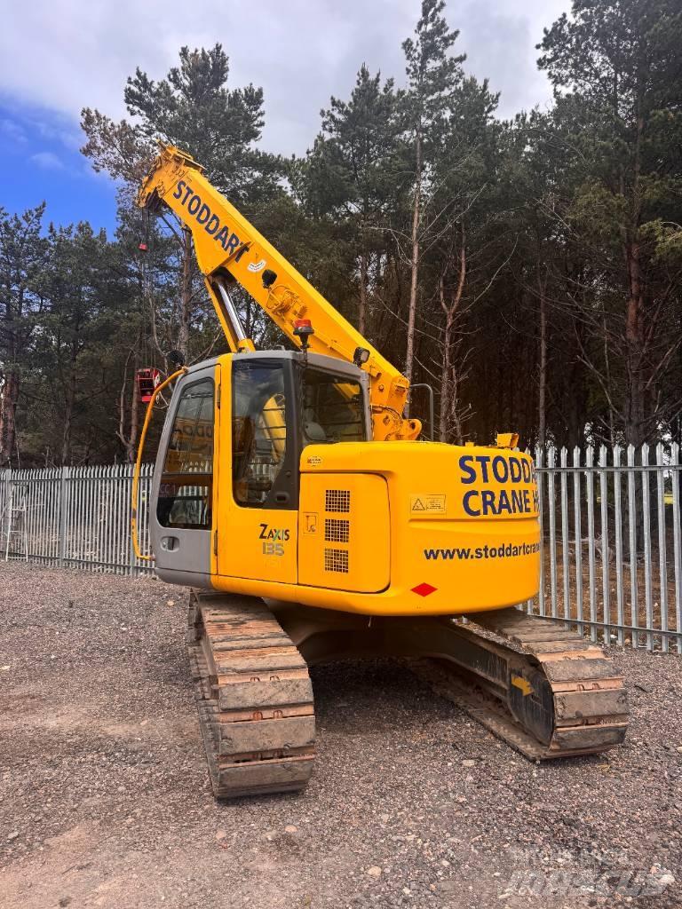 Hitachi ZX135UST Track mounted cranes