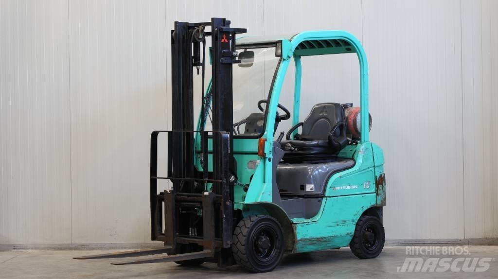 Mitsubishi FG 15 N LPG trucks