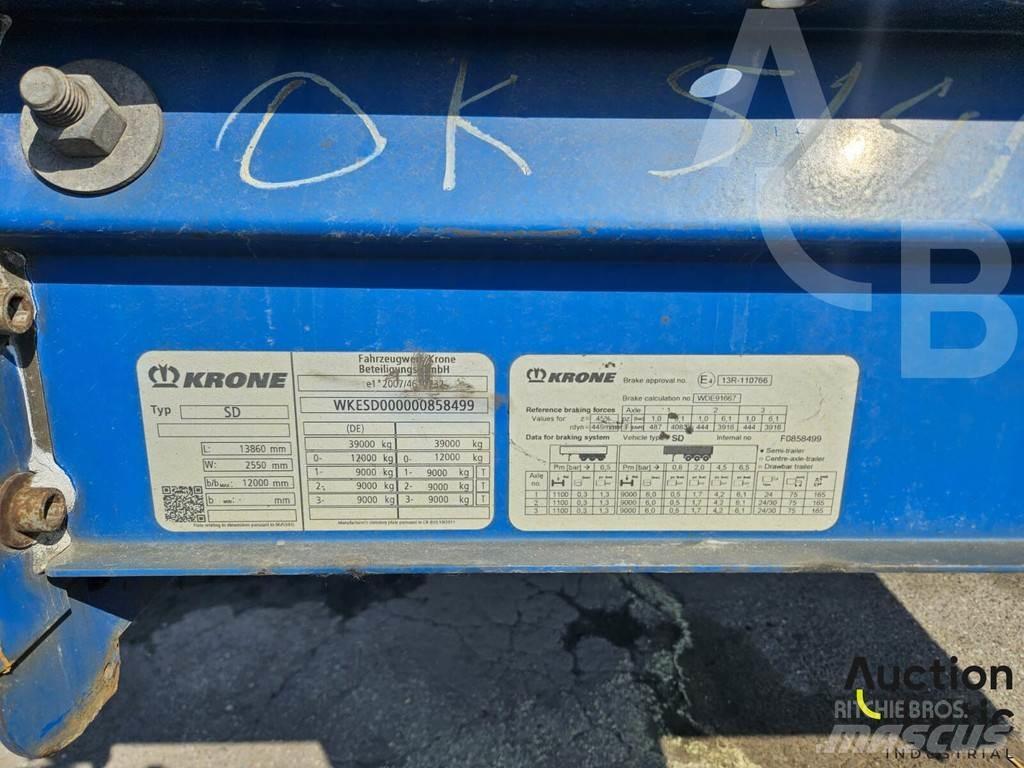 Krone SD Curtain sider semi-trailers