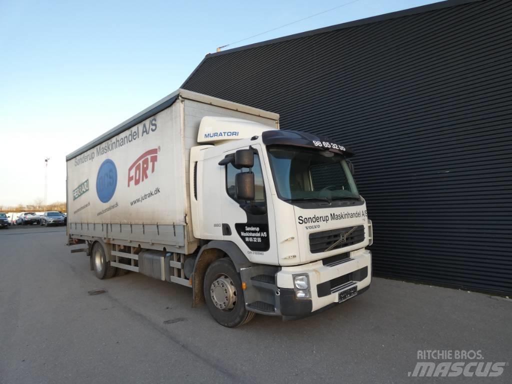 Volvo FE 280 Curtain sider trucks